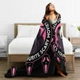 thumbnail image 5 of Ghost-Face Throw Blanket,Horror Movie Flannel Blanket for Kids Couch Bed 30" x 40", 5 of 7