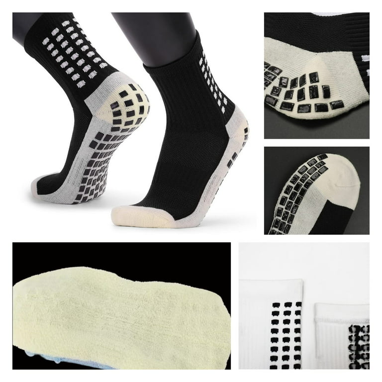 Buy LUX Anti Slip Soccer Socks,Non Slip Football/Basketball/Hockey Sports Grip  Socks at