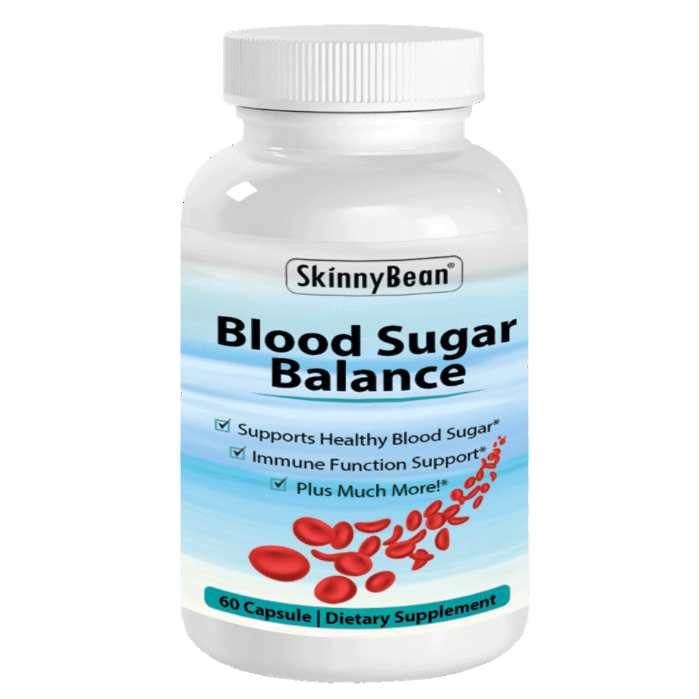 Skinny Bean BLOOD SUGAR BALANCE supplement. Control Glucose, insulin