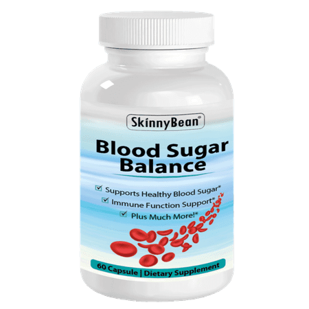 Skinny Bean BLOOD SUGAR BALANCE supplement. Control Glucose, insulin and