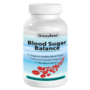 Skinny Bean BLOOD SUGAR BALANCE supplement. Control Glucose, insulin and Cholesterol