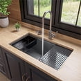 thumbnail image 1 of Pemberly Row 33" Granite Composite Workstation Single Bowl Undermount Sink, 1 of 9