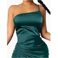 thumbnail image 3 of GHSDFBB Robe Satinée Sans Manches à Bretelles Spaghetti pour Femmes Cocktail Plage Soirée Col Bénitier à Pois Léopard Midi, 3 of 4