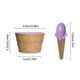 thumbnail image 4 of Matsuzay Taza de helado para niños, postre para niños, regalos de helado, tazón de postre encantador, tazón de mezcla de PP con cuchara, juego de Mostrada Violeta Matsuzay HA001694-04, 4 of 6