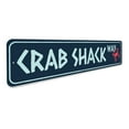 thumbnail image 3 of Crab Shack Way Novelty Decor, Metal Wall Sign - 4x18 Inches, 3 of 4