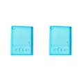 thumbnail image 2 of Guardoinrt Key Rings Mold Media Player Shape Safe Use Flexible Silicone Mould Handmade Crafts Cake Decoration Small Pendant 3149 2Set, 2 of 6