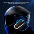 thumbnail image 3 of Helmet Headset, Support 2 Riders Multifunctional Button IP54 Waterproof Motorcycle Headphone  For Full Helmet, 3 of 8