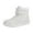 White, variant on Toddler Little Boys Girls Boots Fall Ankle Kids Work Boots Wide Toe Fit and Soft Collar (Toddler/Little Kid) Black for Size 10.5