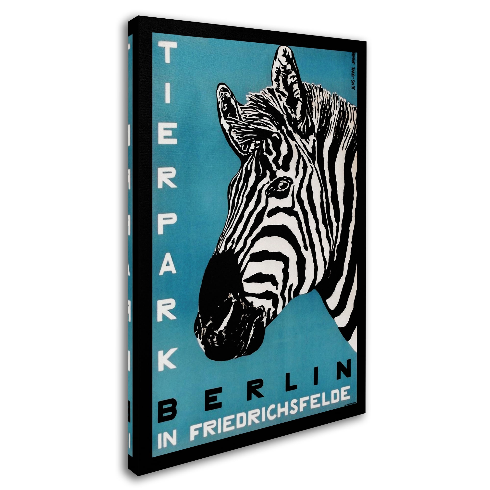 Trademark Fine Art 'Berlin Zoo' Canvas Art by Vintage Lavoie