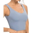thumbnail image 3 of asdoklhq Sports Bras for Women,Women Sleeveless Vest Chest pad movement Short Tank Tops, 3 of 5