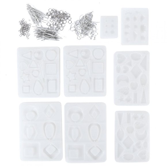 Jewelry DIY Mold,Ear Hook Needle Silicone Pendant DIY Tool Jewelry DIY Tool Next-Gen Design
