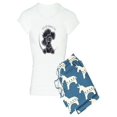 thumbnail image 1 of CafePress - Black Poodle IAAM Full - Women's Light Pajamas, 1 of 1