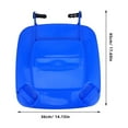 thumbnail image 2 of OUNONA  Blue Wheelie Bin Lid Replacement Can Recycling Large Garbage Trash Office, 2 of 8