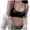 Black, variant on Women's Non Underwire Comfortable Breathable Push Up Sag Seamless Bra Keyhole Sports Bra S
