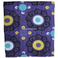 thumbnail image 2 of ColorFull House Indian Kantha Quilt, Purple Floral Pattern, Cotton Throw Blanket Size ( Single 60" x 90" ), 2 of 5