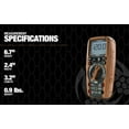 thumbnail image 3 of Southwire 14070T TechnicianPRO Auto-Ranging TrueRMS Digital Multimeter, 3 of 7