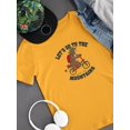 thumbnail image 3 of Let's Go Mountains Bear T-Shirt Juniors -Image by Shutterstock,  x-Small, 3 of 4
