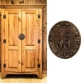 thumbnail image 3 of Manija de la Puerta, Perilla de Vestuario Exquisita Mano de Obra Muebles de Muebles Antiguos Chinos Manijas de Gabinete No Fáciles de Oxidar una Vida Útil Larga para Gabinetes, 3 of 7