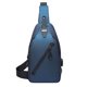 thumbnail image 1 of Bolso de pecho para hombre, estilo deportivo, estilo bandolera, con puerto USB, ideal para actividades al aire libre., 1 of 1