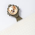 thumbnail image 5 of Pixel dog Elegant Stainless Steel Bookmarks for Book Lovers - Set of 2, Copper-Colored Lace Design, 5 of 5