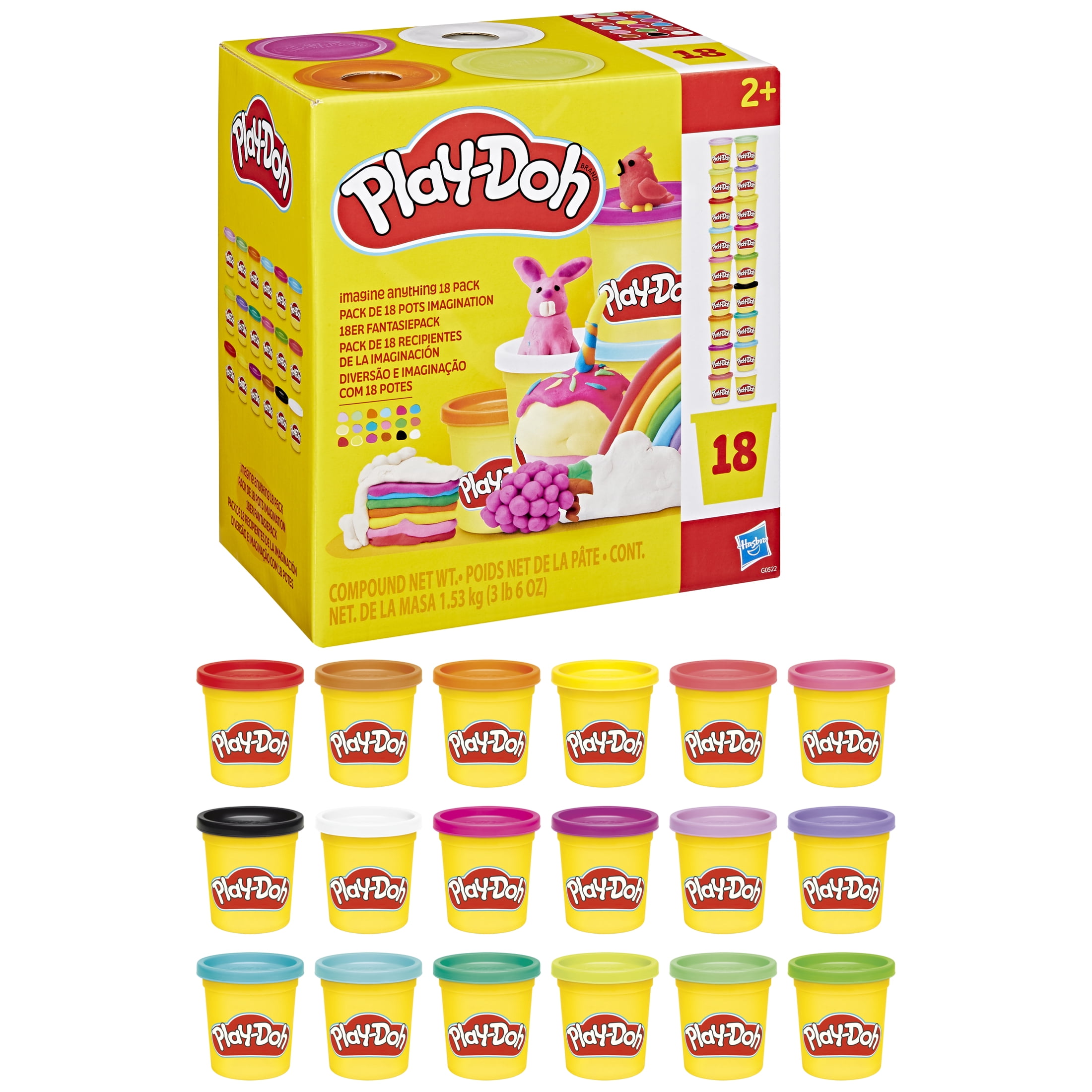Play-Doh 18 Pack Imagine Anything Set, Ages 2+