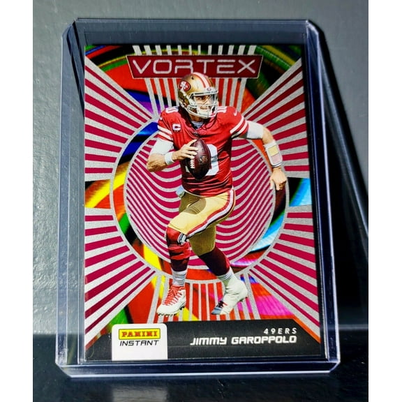 Jimmy Garoppolo 2020 Panini NFL Instant Vortex #11 Football Card 1/935