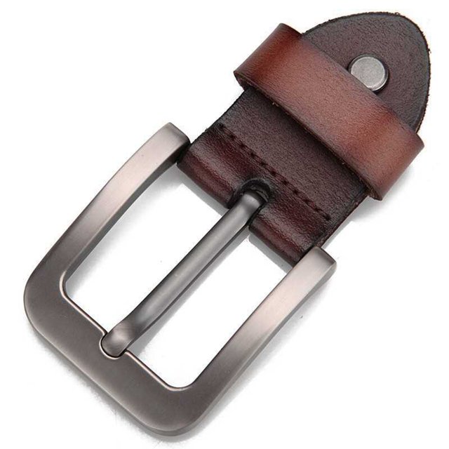 Belt Pin Buckle Alloy Rectangle Strap Prong Buckle Clamp Belt Buckle for Men