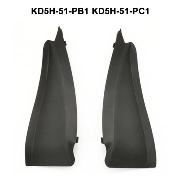 Front Pair Corner Windshield Wiper Cowl Cover for Mazda Cx-5 2017-2019