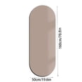 thumbnail image 3 of Yoga Mat Non Slip Shock Absorbing Quiet Fitness Mat Solid Color for Home Gym Pilates Stretching Floor Workout Exercise Balance Core Training, 3 of 6