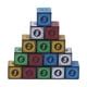 thumbnail image 3 of 10 unids/pack acrílico D6 dados con patrón tallado accesorios de 6 lados poliedro dados coloridos cubos de dados de juego Digital, 3 of 4