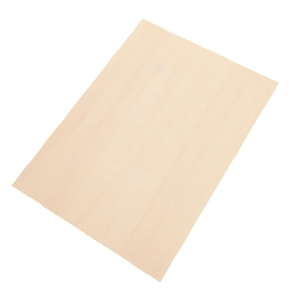 DEEPCRAFF Craft Wood Board Unfinished Basswood For Hobbyists Painting 1Set 11.8X8.7X0.2In