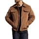 thumbnail image 3 of Ceisia Men's Hooded Functional Pockets Solid Color Casual Style Jacket - 98%Cotton-2%Spandex for Daily & Outdoor Wear Gift, 3 of 5