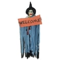 thumbnail image 1 of Decoración de Halloween Disfraz de bruja con luz para casa embrujada y terror de Halloween, 1 of 2