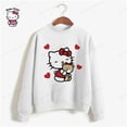 thumbnail image 3 of HELLO KITTY Sudadera con capucha para mujer, ropa de calle, moda, otoño e invierno, manga larga, suéter con capucha Harajuku, sudadera de dibujos animados para mujer, 3 of 5
