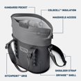 thumbnail image 2 of Nevera blanda portátil YETI Hopper M15 Sandstone Pink 15L, 2 of 9