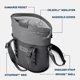 thumbnail image 2 of Nevera blanda portátil YETI Hopper M15 Sandstone Pink 15L, 2 of 9