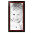 thumbnail image 2 of ArtToFrames 12x25" Matte mahogany Diploma Picture Frame, Brown Wood Poster Frame, with Regular Acrylic and 2 (FBPL-5108), 2 of 7