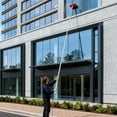 thumbnail image 6 of Cleaning Brush& Pole Cleaning Kit for Solar Panel Silver Red for Cleaning High Windows, 6 of 18