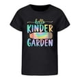 thumbnail image 4 of School Uniform for Boys Short Sleeve Graphic Tees Back to School Print Crewneck Everyday Wear Casual Comfortable Kids T Shirts Size 3-4Y, 4 of 4