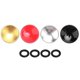 thumbnail image 1 of 4Pcs Camera Shutter Release Button Metal Concave Shutter Button for Fujifilm X Series, 1 of 4