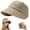 Khaki, variant on Women's Wide Brim Sun Hat, Lightweight Foldable Visor Bucket Cap Full Face UV Protection, Daily Outdoor Sun Cover Accessory for Travel Beach Gardening Walking Shopping