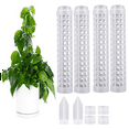 thumbnail image 3 of Stackable Transparent Plastic Moss Pole for Plants Monstera , Indoor Plant Accessories Support Stakes, Plant Stakes, 3 of 6