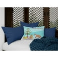 thumbnail image 3 of Carolines Treasures CK4719PW1216 Snowshoe Cat Merry Christmas Canvas Fabric Decorative Pillow, 12H x16W, multicolor, 3 of 4