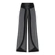 thumbnail image 2 of TaTaai Women High Waist Wide Leg Yoga Pants Irregular Split Design Loose Fit Stretchy Soft Fabric Machine Washable No Fading Versatile Sports Office Casual Wear Gift, 2 of 6