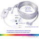 thumbnail image 5 of Areful Luces de cuerda LED, tira de luz RGB flexible plana de 16.4 pies, cambio de color, impermeable para uso en interiores y exteriores, iluminación decorativa conectable, 8 colores y múltiples modo, 5 of 5