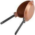 thumbnail image 2 of Heavy Gauge Aluminum Construction, Toxin Free, Quick Reversible Pancake Pan For Healthy And Eco-Friendly Cooking, 2 of 8