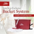 Fuller Brush Spin Mop Exclusive Bucket System Easy Wring, 360° Spin