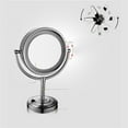 thumbnail image 3 of Makeup Mirror With LED Light European Style Beauty Mirror Mirror With Lights Personal Makeup Mirror Vanity Mirror With Lights ,Widely Use, 3 of 4