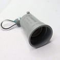 thumbnail image 3 of Hubbell Electrical LH150-2 Porcelain Socket Lampholder- Gray, 3 of 4