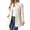 Beige, variant on Stamzod Winter Coats for Women Dressy Casual High-Neck Long Trench Coat Women Single Breasted Fitted Office Work Jackets Red M